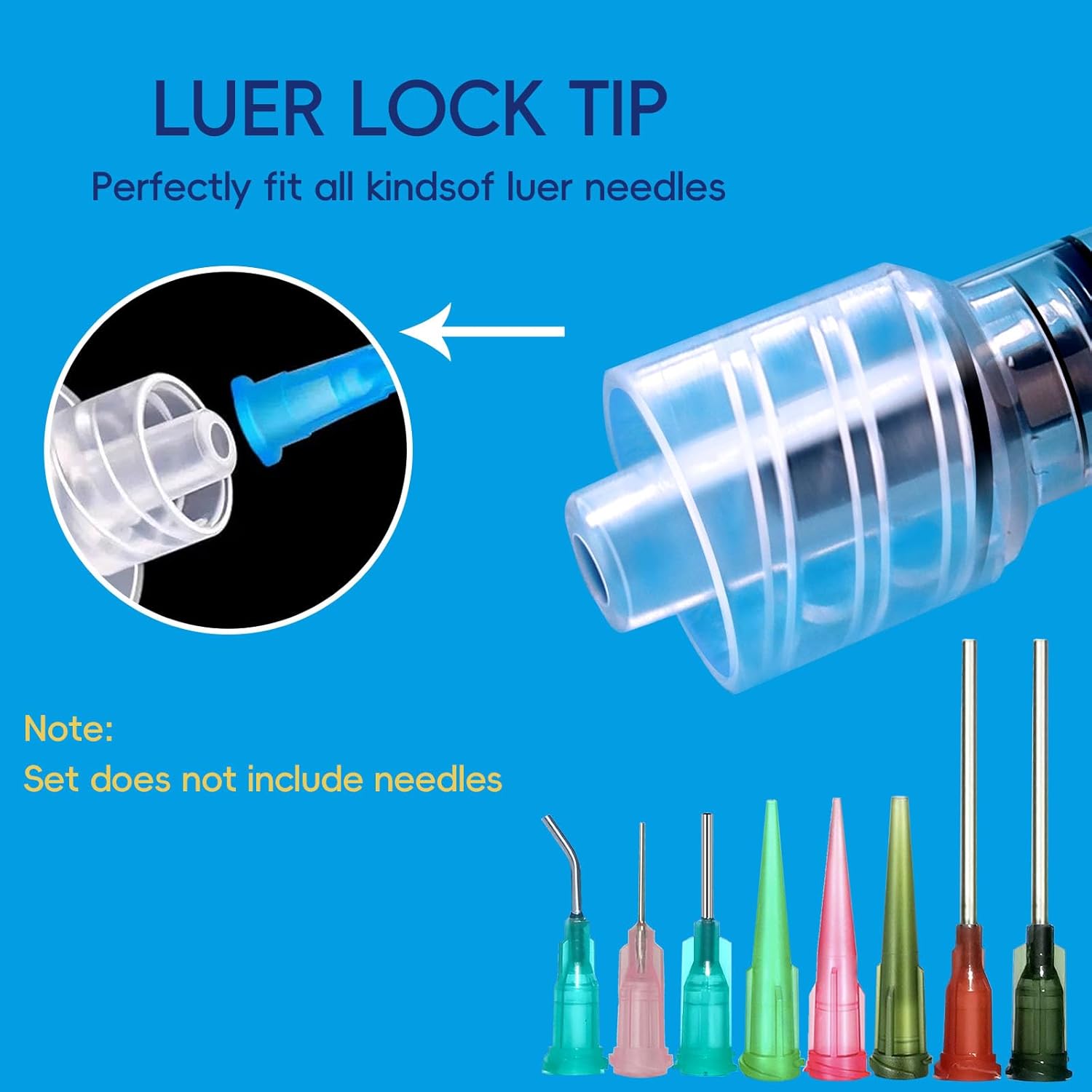 1Pc/50Pcs/100Pcs 1ml Luer Lock - огляд і ціна Medical Lab Supplies