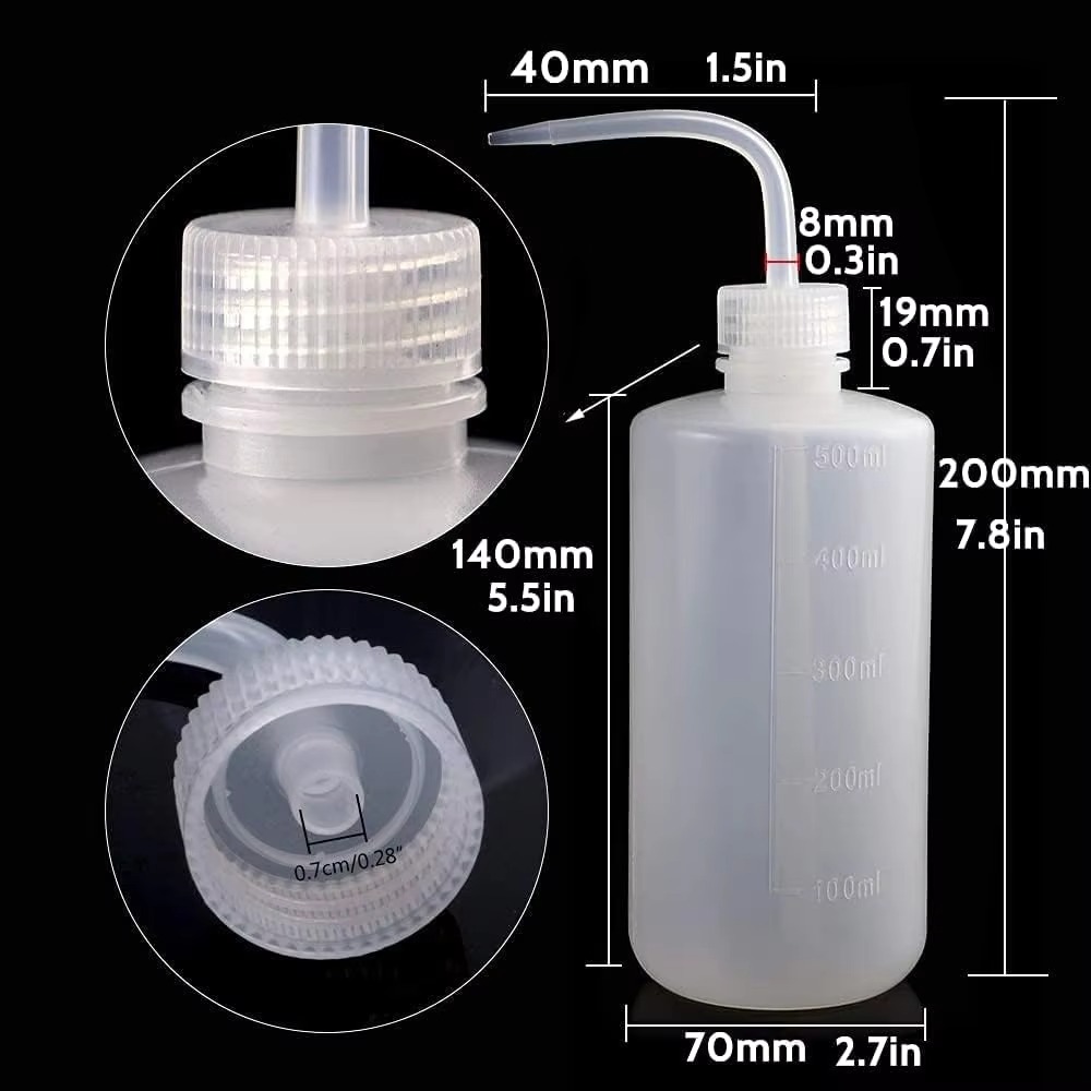 500/250ml Tattoo Wash Bottle T - огляд і ціна Medical Lab Supplies