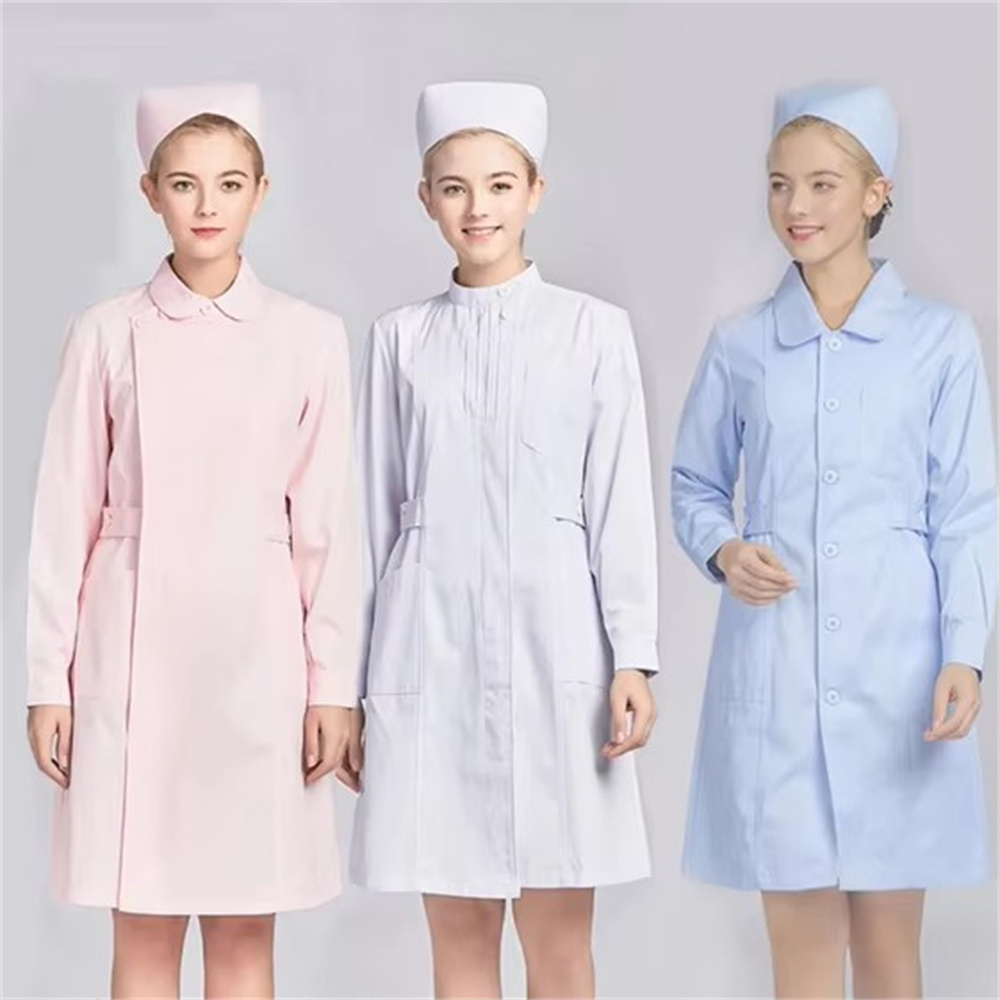 new pure cotton breathable whi - огляд і ціна Lab Coat Medical