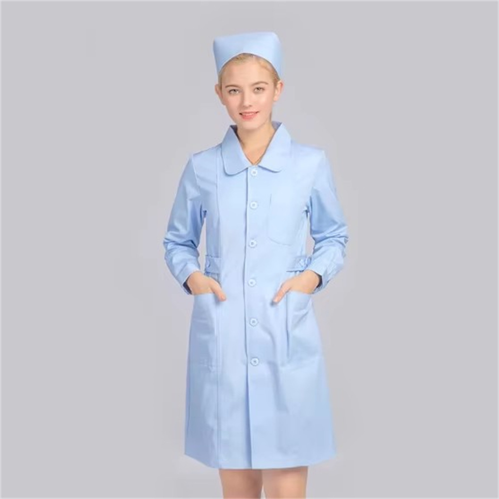 new pure cotton breathable whi - огляд і ціна Lab Coat Medical