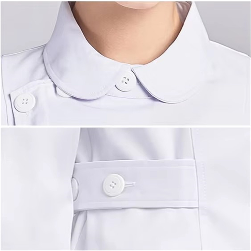 new pure cotton breathable whi - огляд і ціна Lab Coat Medical