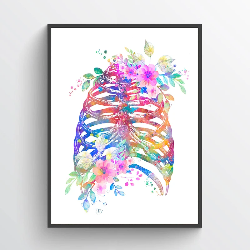 Anatomy Medical Poster Flower  - огляд і ціна Medical Lab Pictures