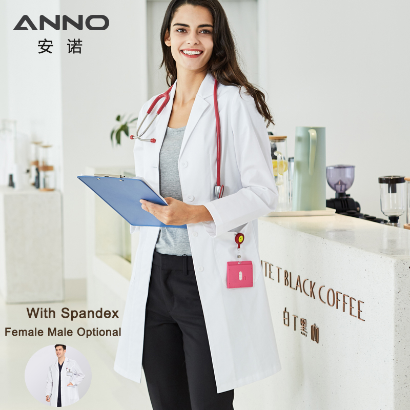 ANNO Long Sleeve Lab Uniforms  - огляд і ціна Lab Coat Medical