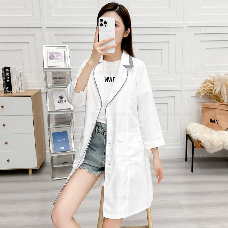 black beauty uniform with beau - огляд і ціна Lab Coat Medical