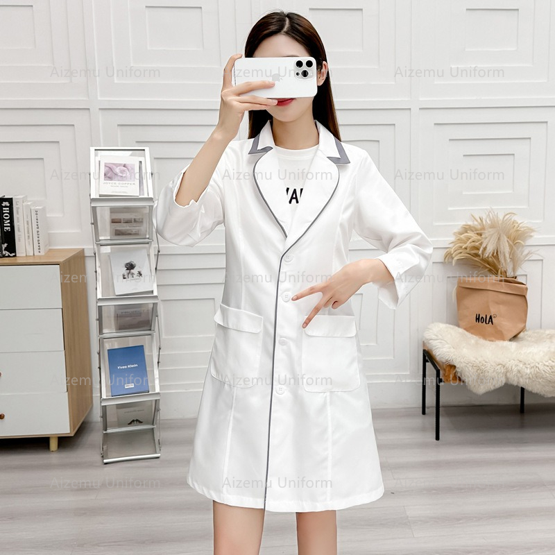 black beauty uniform with beau - огляд і ціна Lab Coat Medical