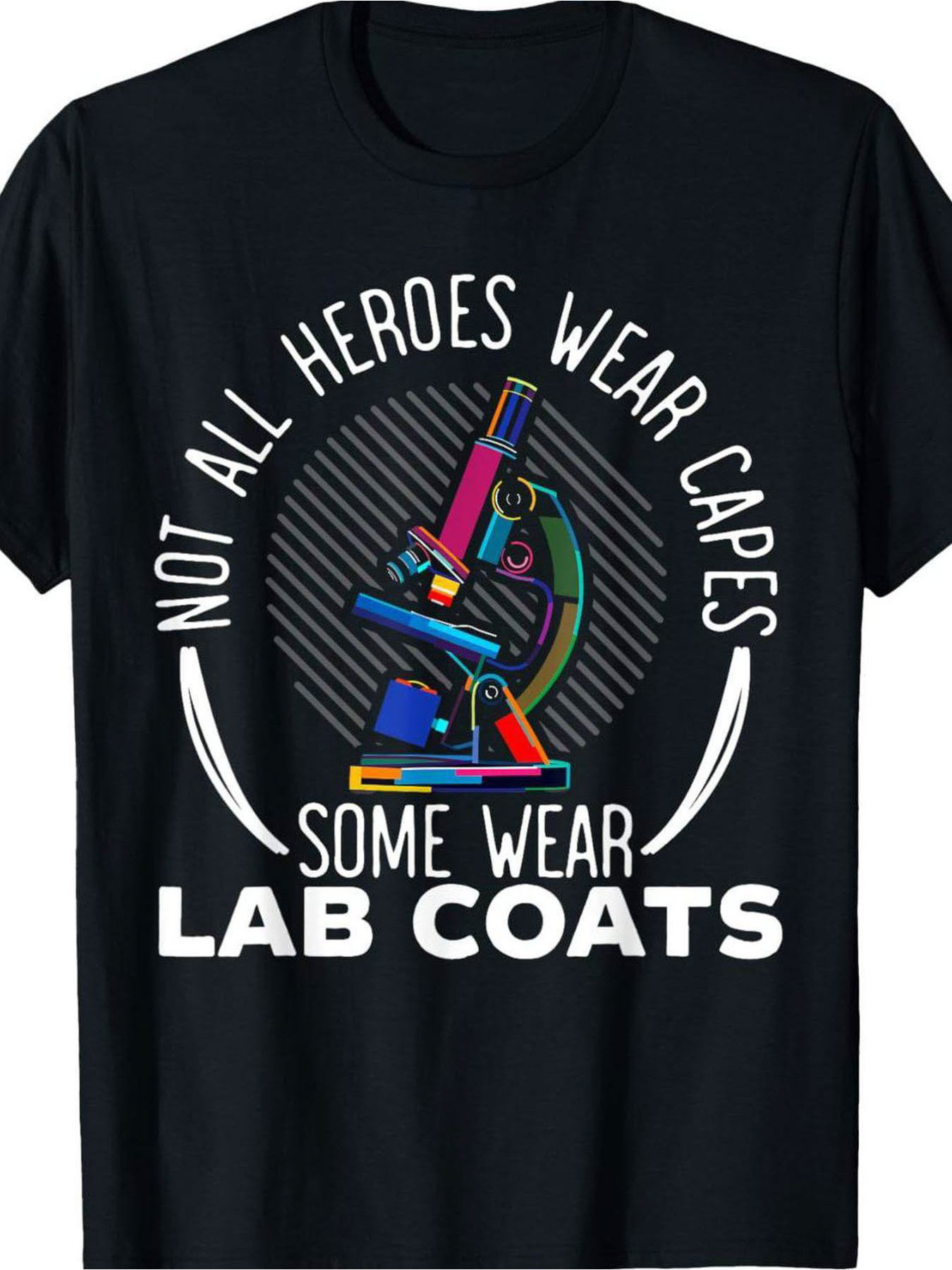 Men'S Black Crew Neck Short Sl - огляд і ціна Medical Lab Technician