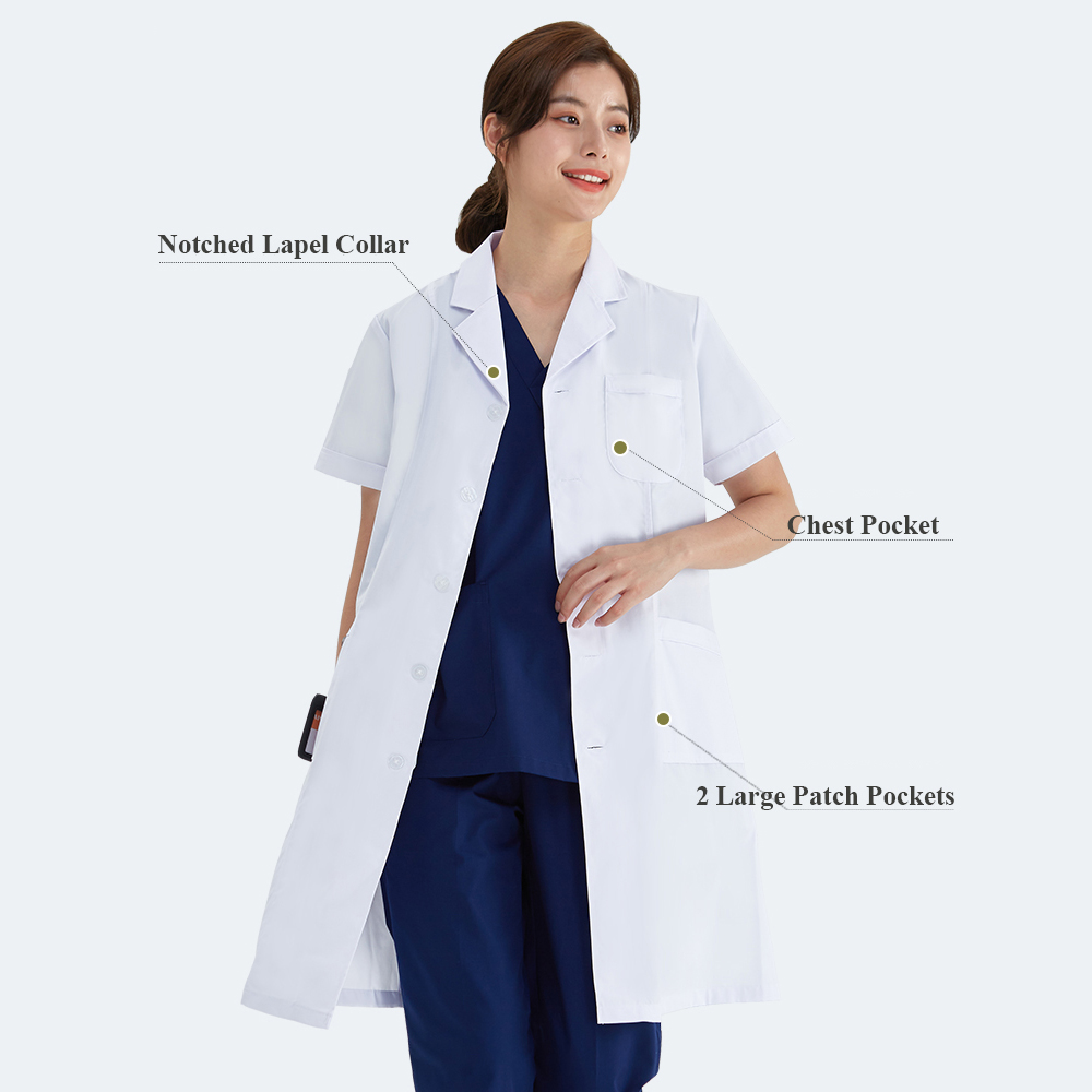 Unisex White Coat Lab Coat Hos - огляд і ціна Lab Coat Medical